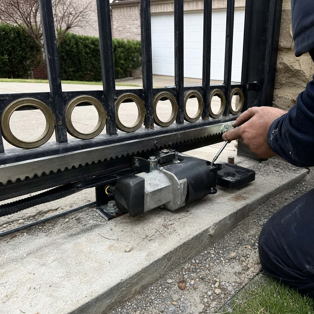 Gate Installation job in Murphy — photo 4