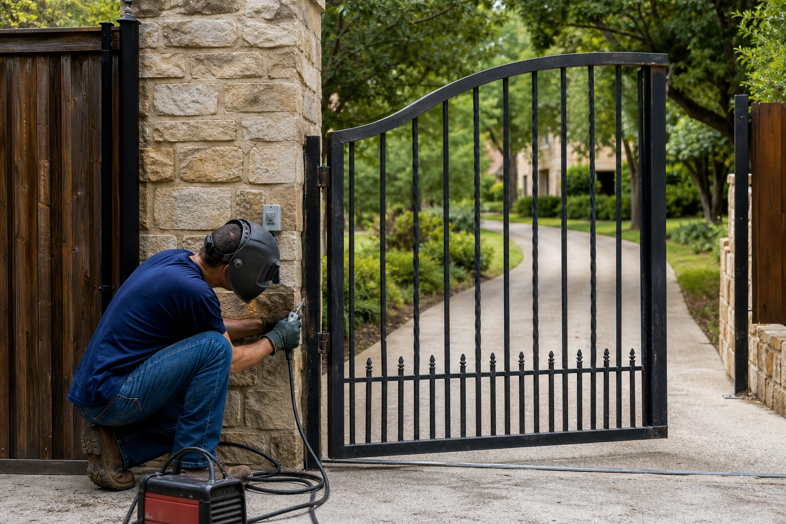 DIY vs. Professional Gate Repair: What Plano Homeowners Should Know